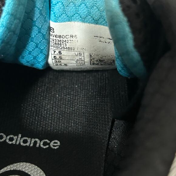 New Balance 680 V6 Women’s Athletic Running Shoes Sneakers Size 7.5 Gray - Picture 8 of 8